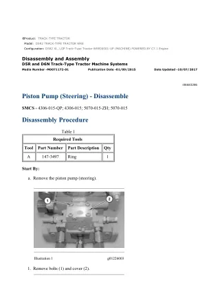 Caterpillar Cat D5R2 TRACK-TYPE TRACTOR (Prefix WRE) Service Repair Manual Instant Download (WRE00001 and up)