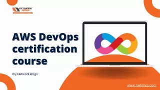 AWS DevOps Certification - Network Kings