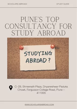 Pune's Premier Study Abroad Consultancy