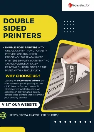 Double sided printers