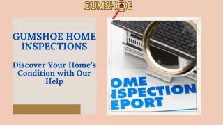 Pre-Listing Assurance with Gumshoe's Home Inspection