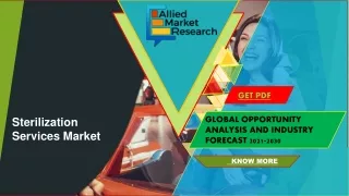 Sterilization Services Market Projected to Attain USD 5.6 Billion by 2030