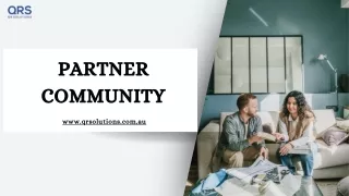 Salesforce partner community | Partner community portal | QR Solutions