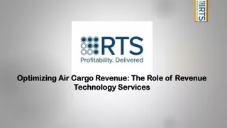 air cargo revenue managment