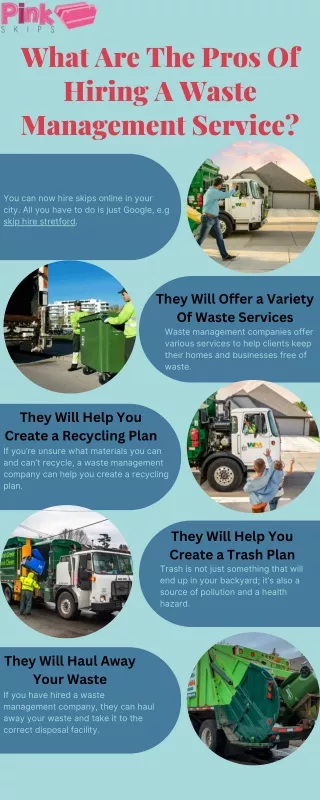 What Are The Pros Of Hiring A Waste Management Service