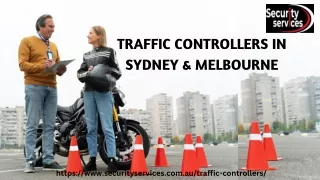 Traffic Controllers Security in Sydney & Melbourne