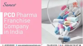 PCD Pharma Franchise Company in India