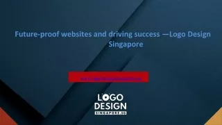 Future-proof websites and driving success —Logo Design Singapore