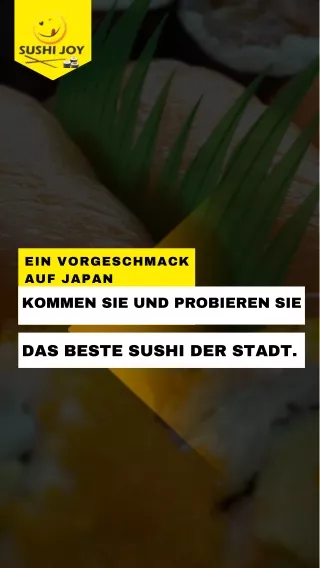 Ein Vorgeschmack auf Japan