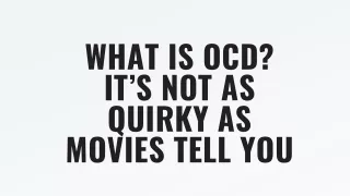 What Is OCD