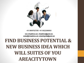 FIND BUSINESS POTENTIAL
