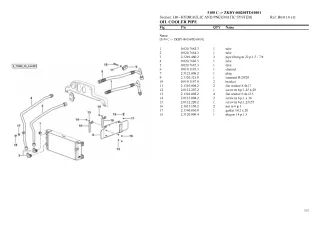 Deutz Fahr 5100 c Tractor Parts Catalogue Manual Instant Download (SN zkdy480200td10001 and up)