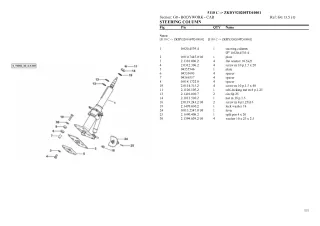 Deutz Fahr 5110 c Tractor Parts Catalogue Manual Instant Download (SN zkdy520200td10001 and up)