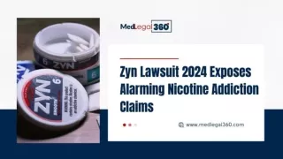 Zyn Lawsuit Developments: The Nicotine Narrative Continues