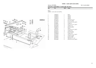 Deutz Fahr 5650h Parts Catalogue Manual Instant Download (6128-12687)