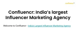 Confluencr: Elevating Brands with Expert Influencer Marketing