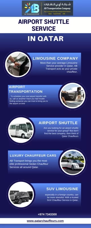 Airport Shuttle Service in Qatar