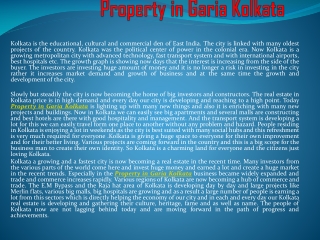 property in Garia Kolkata