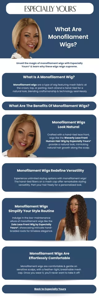 What Are Monofilament Wigs