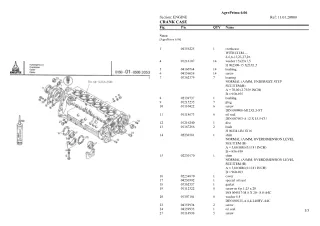 Deutz Fahr agroprima 6.06 Parts Catalogue Manual Instant Download