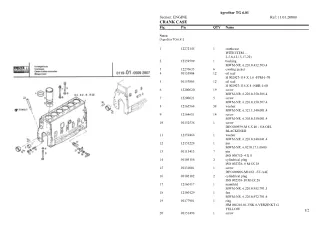 Deutz Fahr agrostar tg 6.81 Parts Catalogue Manual Instant Download