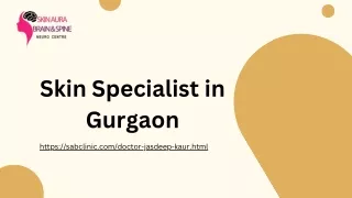 Dermatologist in Gurgaon