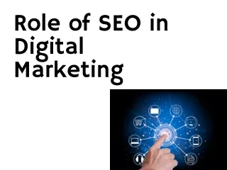 Role of SEO in Digital Marketing