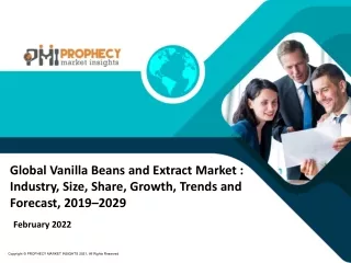 Global Vanilla Beans and Extract Market