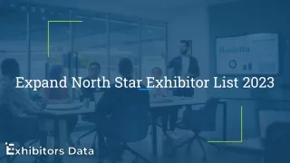 Expand North Star Exhibitor List 2023