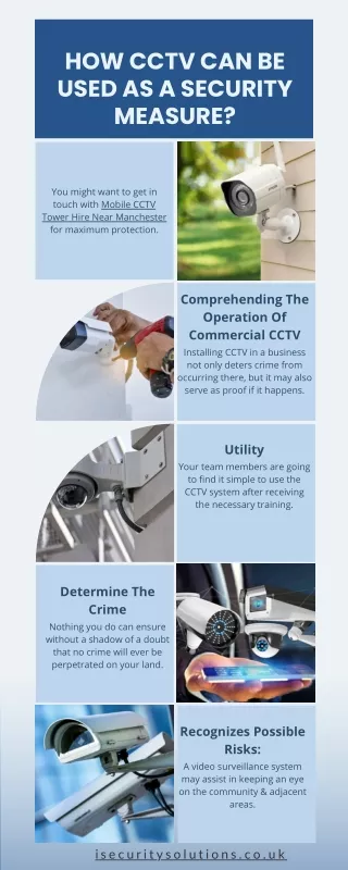 How CCTV Can Be Used As A Security Measure