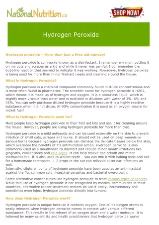 Hydrogen-Peroxid