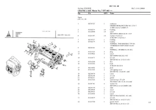 Deutz Fahr dx 3 sc 80 Parts Catalogue Manual Instant Download