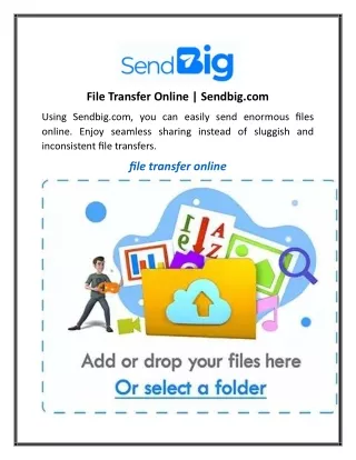 File Transfer Online | Sendbig.com