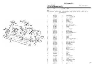 Deutz Fahr starliner 4040 Parts Catalogue Manual Instant Download