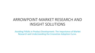 Avoiding Pitfalls in Product Development The Importance of Market Research and Understanding the Innovation Adoption Cur