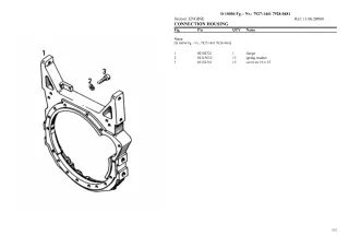 Deutz Fahr d 10006 fg. - nr. 7927-1461 7928-0481 Parts Catalogue Manual Instant Download