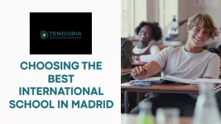 Choosing the Best International School in Madrid