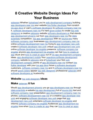 8 Creative Website Design Ideas For Your Business.docx
