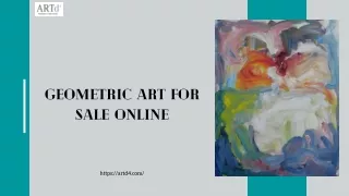 Geometric art for sale online