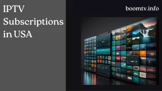 IPTV Subscriptions in USA