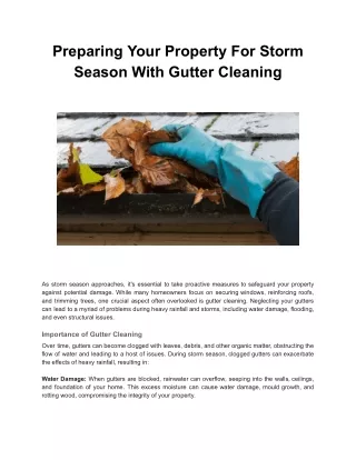 Gutter Vacuum Cleaning Melbourne Vic