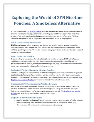 Exploring-the-World-of-ZYN-Nicotine-Pouches-A-Smokeless-Alternative