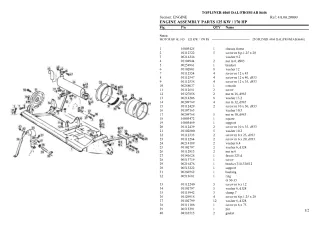 Deutz Fahr topliner 4060 dalfromab 8646 Parts Catalogue Manual Instant Download