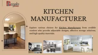 Kitchen Manufacturer