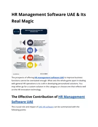 HR Management Software UAE & Its Real Magic