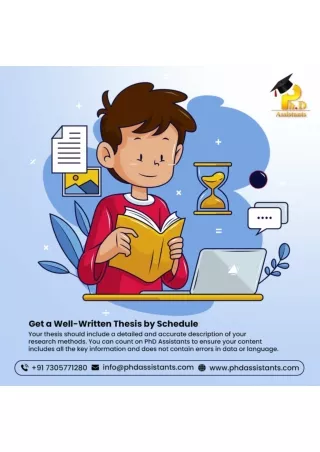 Thesis Writing Service | PhD Assistance