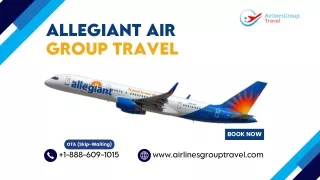 How to make Allegiant Air Group Travel?