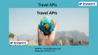 Travel APIs