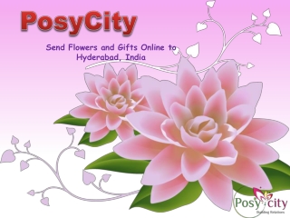 Send flowers and gifts online to India, Hyderabad