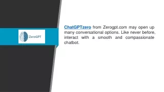 Chatgptzero  Zerogpt.com